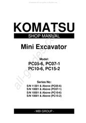 komatsu pc07 1 manual